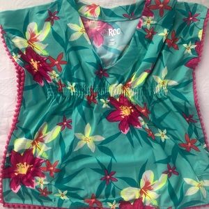 Circo toddler girls swim cover up and shorts